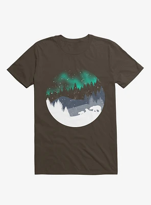 Stardust Horizon Brown T-Shirt