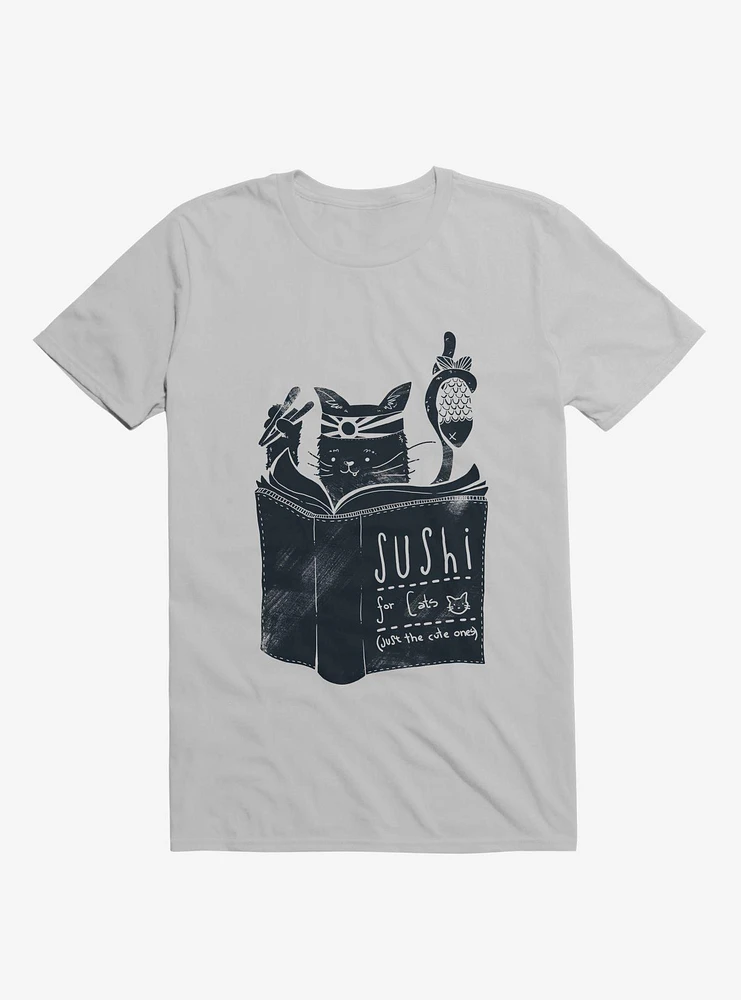 Sushi For Cats Ice Grey T-Shirt