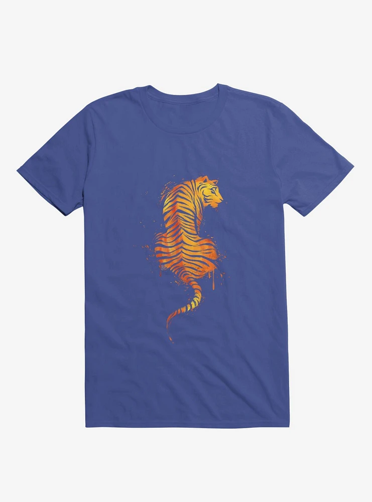 Tiger Ink Royal Blue T-Shirt