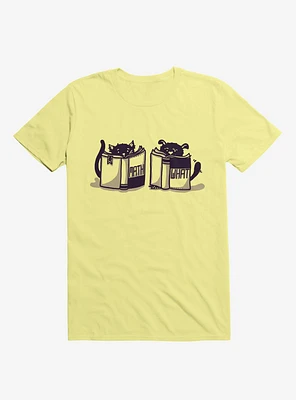 I'm More Of A Dog Person Corn Silk Yellow T-Shirt