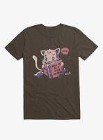 How To Be A Wild Animal Cat Brown T-Shirt