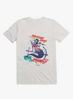 Cyberpunk Mermaid White T-Shirt