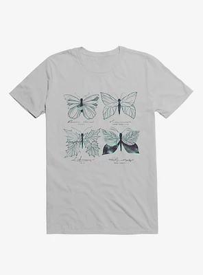 Seasons Change Butterfly Ice Grey T-Shirt
