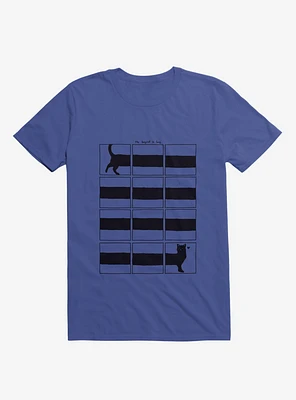The Longcat Is Long Royal Blue T-Shirt
