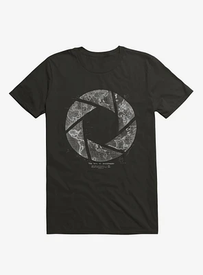 Traveling Lens Black T-Shirt