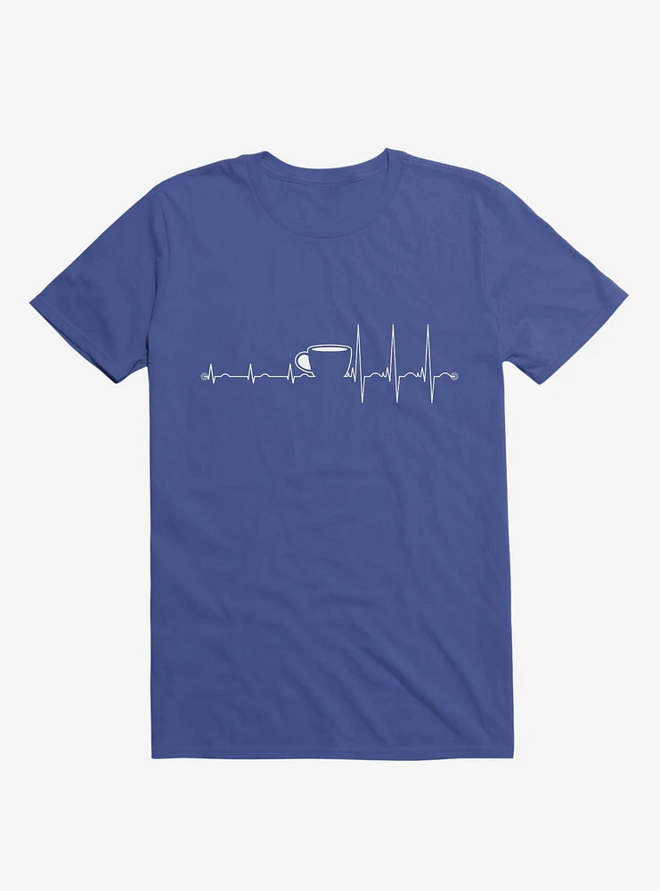 Wakeup Coffee Royal Blue T-Shirt