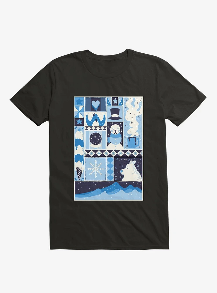 Winter Black T-Shirt