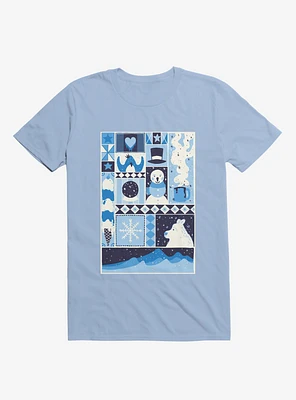 Winter Light Blue T-Shirt