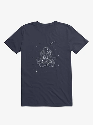 Zen Astronaut Navy Blue T-Shirt