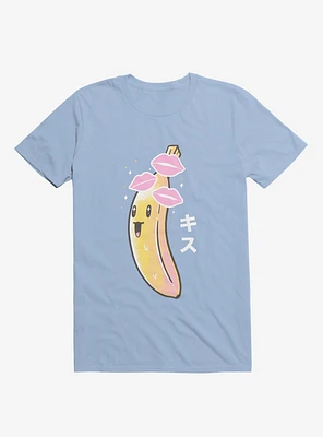 Banana Kisses Light Blue T-Shirt