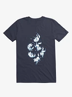 Winter Is Coming Navy Blue T-Shirt