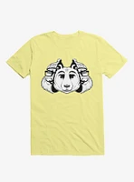 Bear Inside Corn Silk Yellow T-Shirt