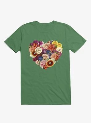 Blooming Love Kelly Green T-Shirt