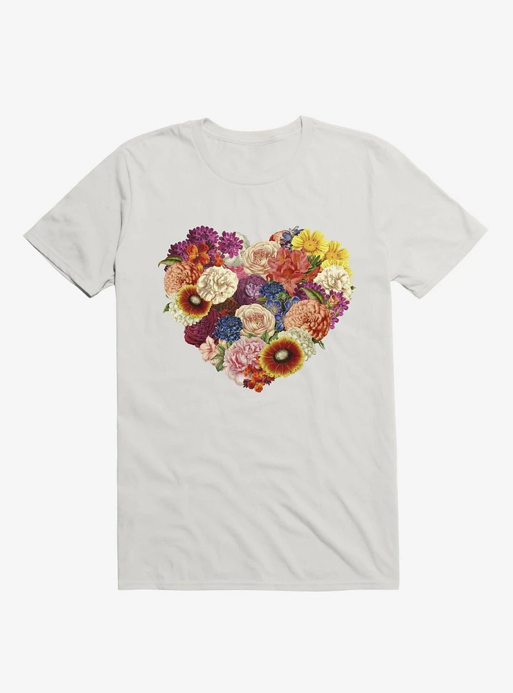 Blooming Love White T-Shirt