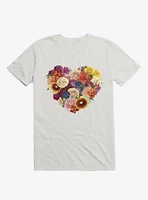 Blooming Love White T-Shirt