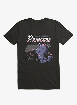 Daddy's Little Princess Black T-Shirt