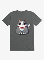 Satan Cat Charcoal Grey T-Shirt