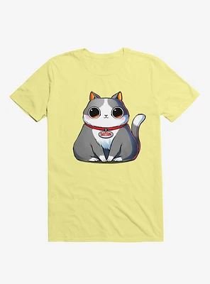 Satan Cat Corn Silk Yellow T-Shirt