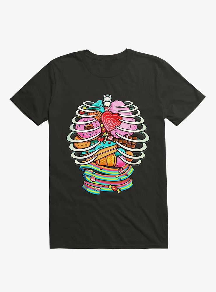 Unicorn Anatomy Sweet Inside T-Shirt