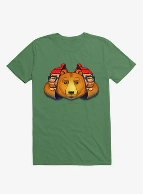 Bear Inside Kelly Green T-Shirt