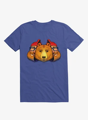 Bear Inside Royal Blue T-Shirt