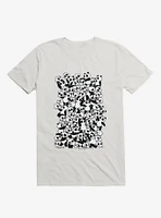 Dia De Los Muertos Panda Party White T-Shirt