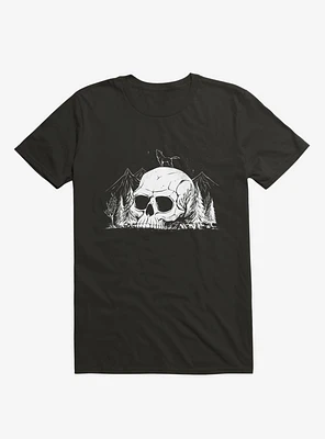 Skull Forest Black T-Shirt