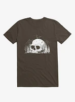 Skull Forest Brown T-Shirt