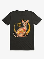 Yakuza Cat Black T-Shirt