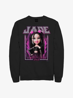 Bratz Flame Bling Jade Crew Sweatshirt