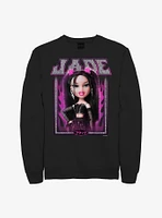 Bratz Flame Bling Jade Crew Sweatshirt