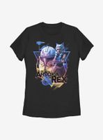 Star Wars: The Clone Wars Rex And Ahsoka Triangular Womens T-Shirt