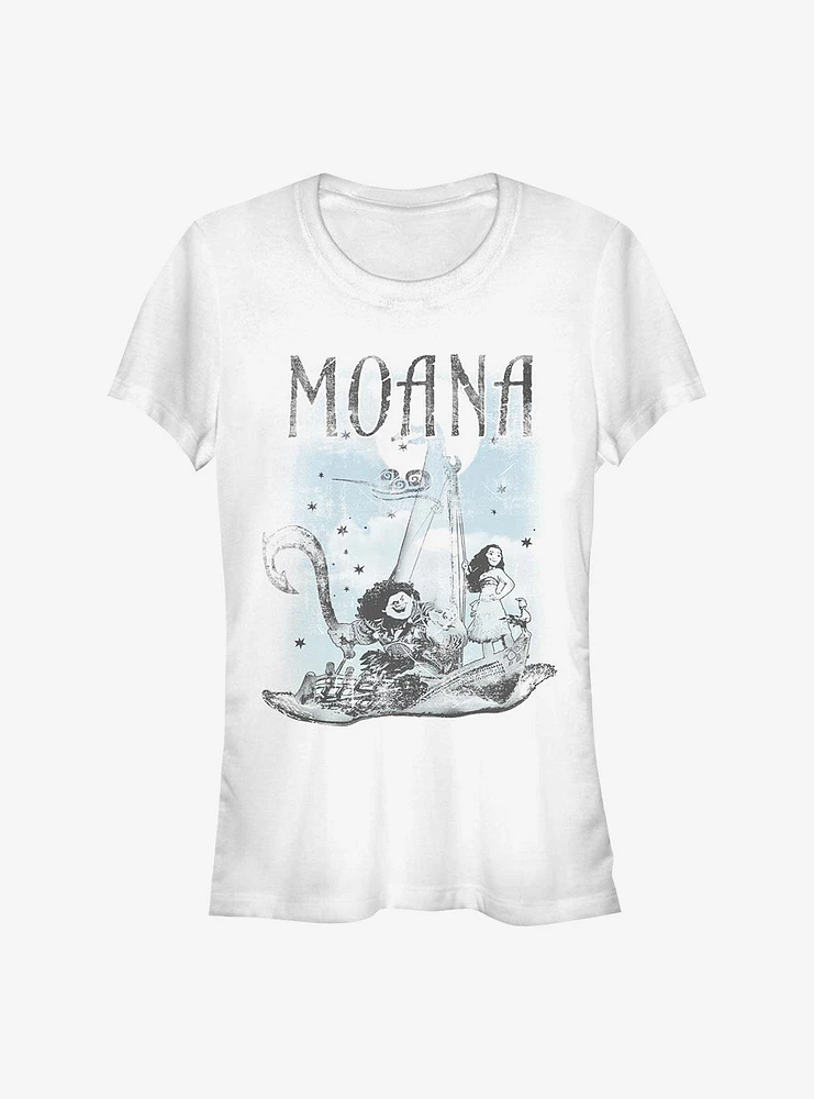 Disney Moana Sea Adventures Girls T-Shirt