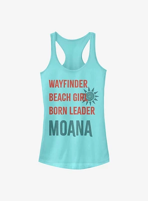 Disney Moana Born Leader Girls Tank