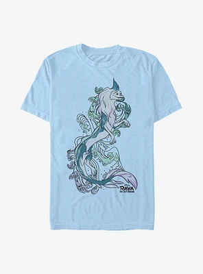 Disney Raya And The Last Dragon Sisu Waves T-Shirt