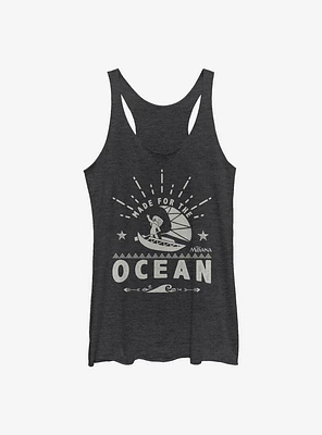 Disney Moana Made For The Ocean Womens Tank Top