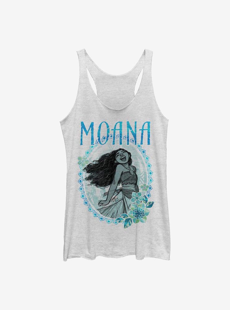 Disney Moana Wreath Womens Tank Top