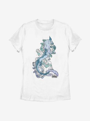 Disney Raya And The Last Dragon Sisu Waves Womens T-Shirt