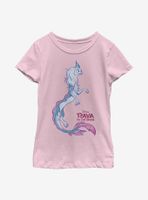 Disney Raya And The Last Dragon Sisu Nerd Youth Girls T-Shirt