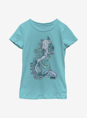 Disney Raya And The Last Dragon Sisu Waves Youth Girls T-Shirt