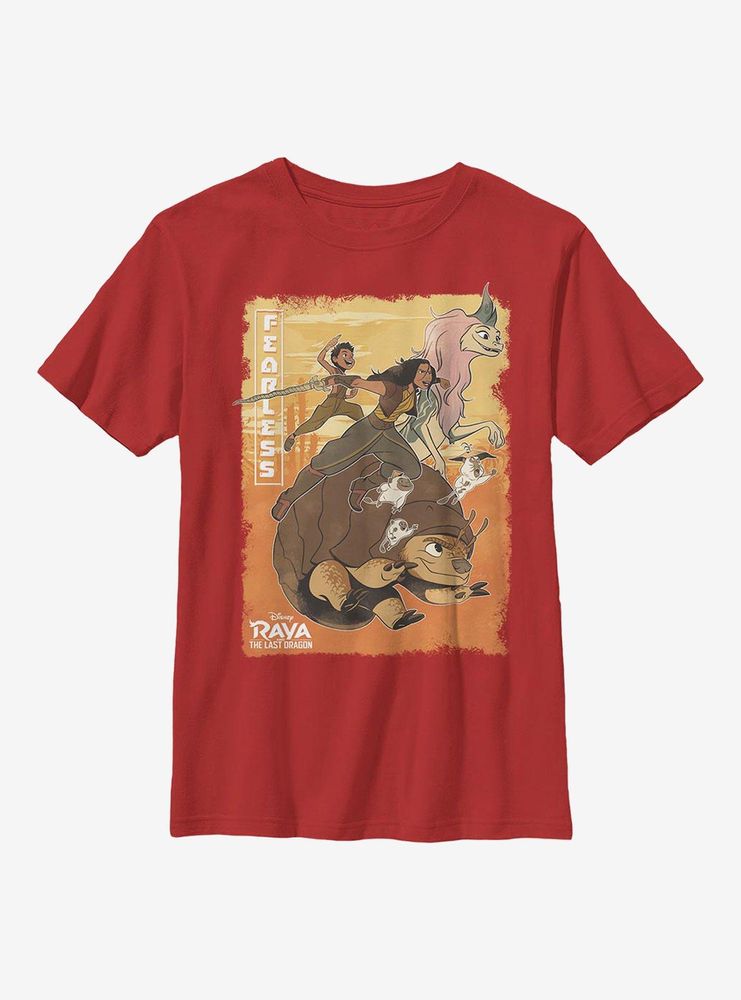 Disney Raya And The Last Dragon Bounce Group Youth T-Shirt