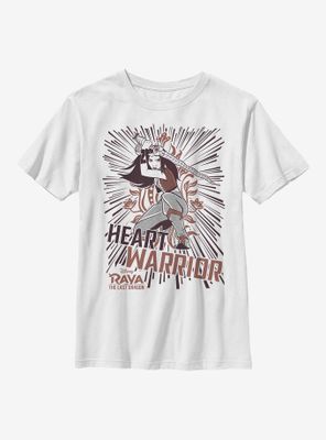 Disney Raya And The Last Dragon Heart Line Youth T-Shirt
