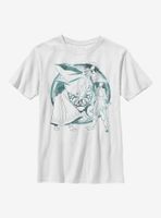 Disney Raya And The Last Dragon Watercolor Youth T-Shirt