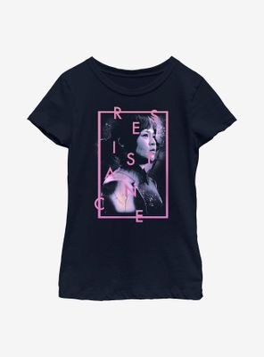 Star Wars Rose Resist Youth Girls T-Shirt