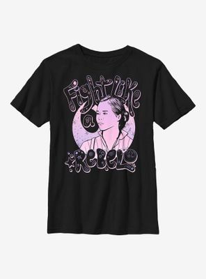 Star Wars Rebel Rose Youth T-Shirt