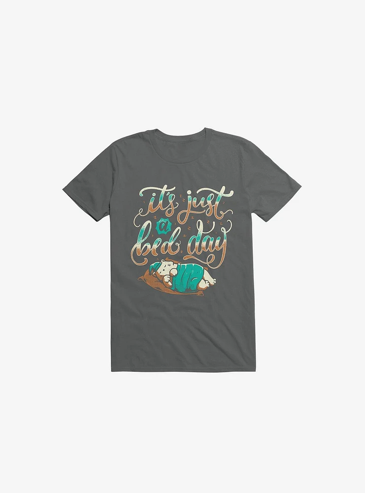 It's Just A Bed Day Charcoal Grey T-Shirt