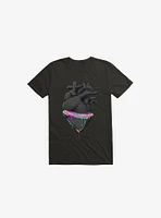 Bleeding Heart Black T-Shirt