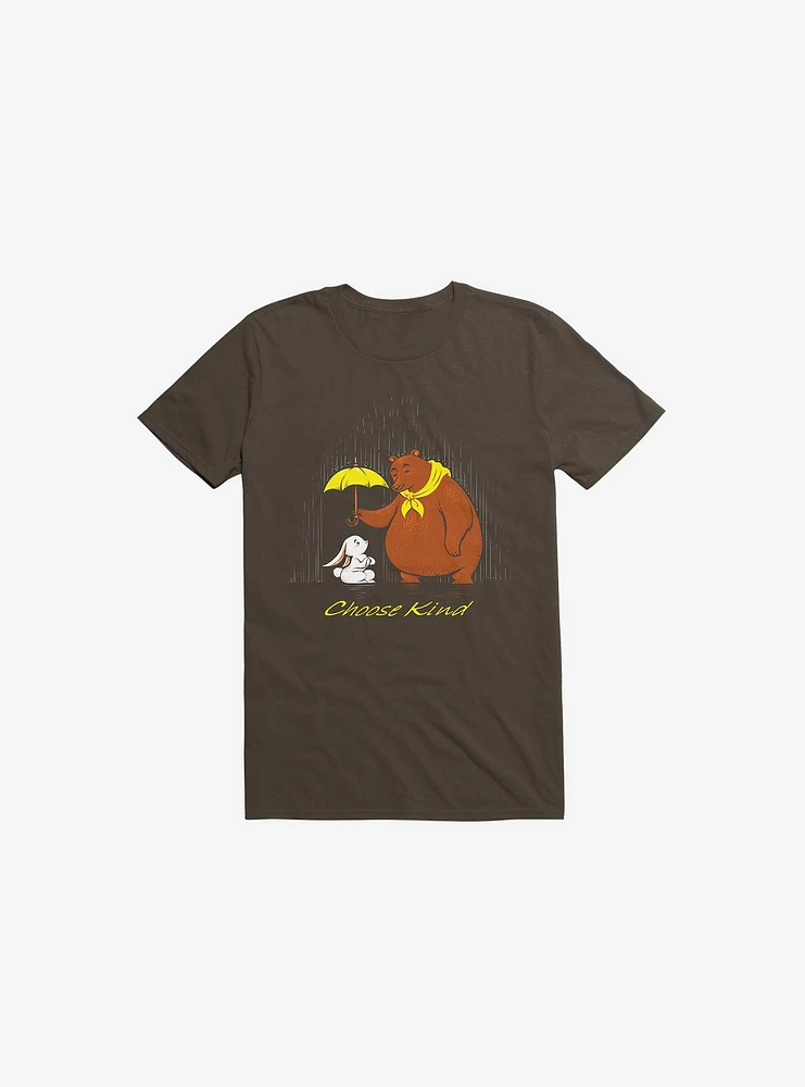 Choose Kind You Matter Brown T-Shirt