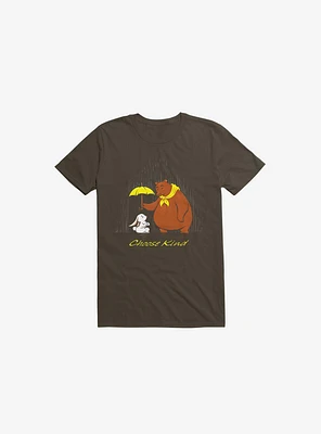 Choose Kind You Matter Brown T-Shirt