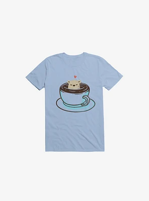 Coffee Lover Light Blue T-Shirt